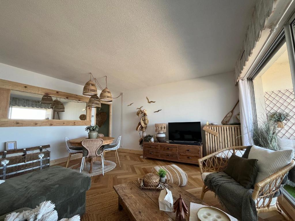 Arcachon - Appartement T3 avec Terrasse, Vue Mer et Parking - FR-1-319-593, Arcachon