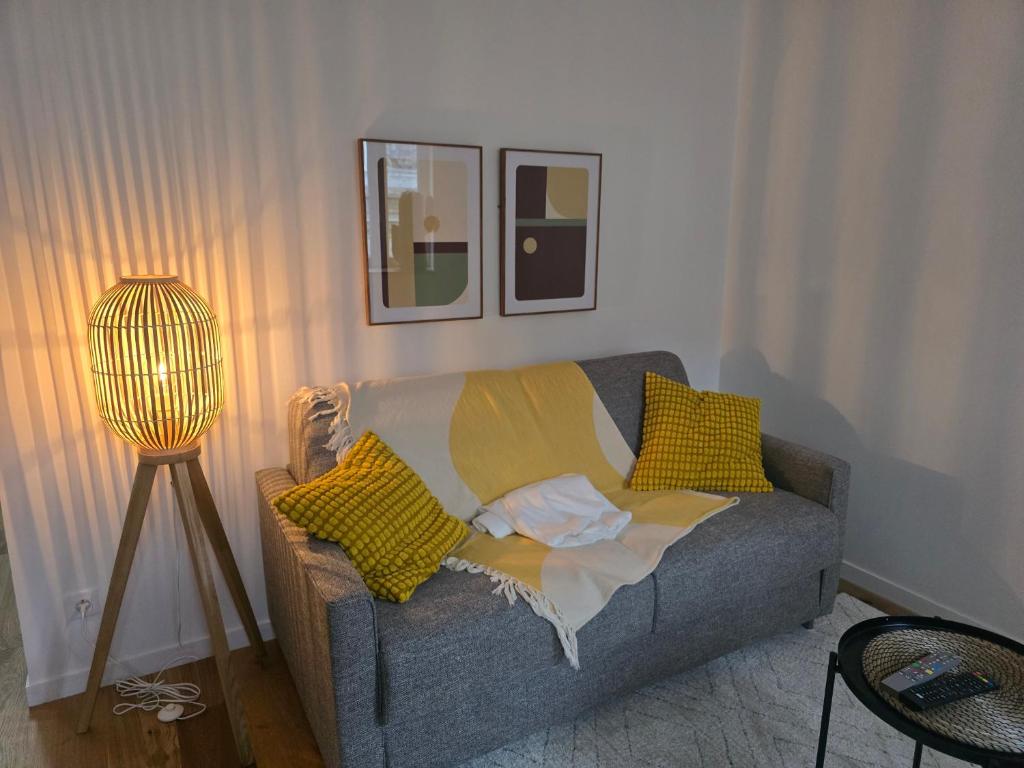 Centre ville Appart T2, 2 à 4 pers, immeuble de caractère - 2