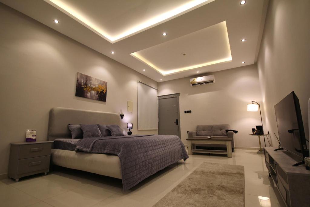 Cozy Wide Studio In Riyadh With WIFI AC Smart Tv, Rijád