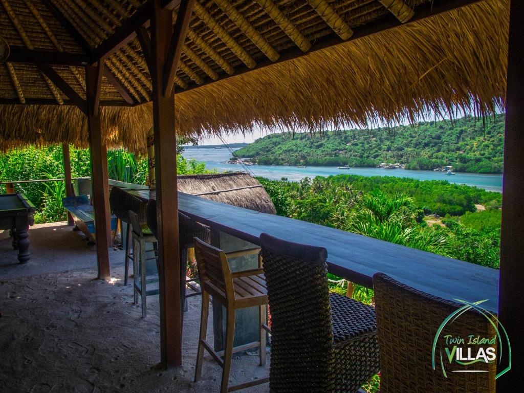 Bar/lounge, Twin Island Villas in Bali
