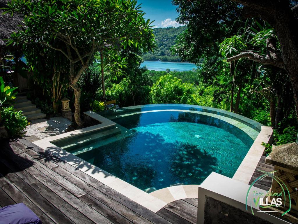 View, Twin Island Villas in Bali
