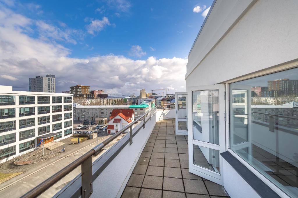 View, Hlemmur Square in Reykjavik