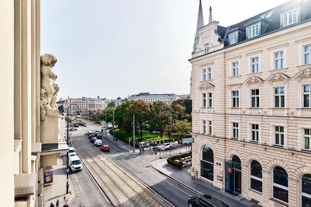 View, Hotel Pension Baron Am Schottentor in Vienna