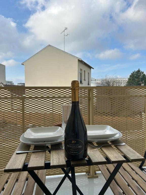 Bleuets studio cosy neuf terrasse proche centre - 5