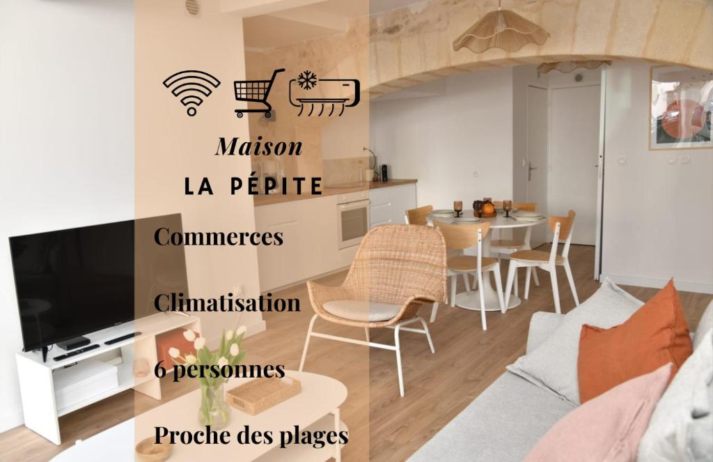 103 - La Pépite - 2 Chambres, Climatisation, Wifi, 6 pers - 3