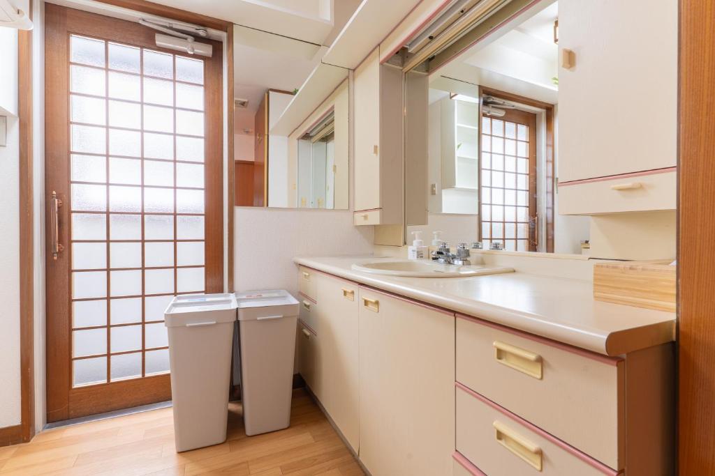 天満橋 Guest House#有电梯 #步行大阪城 #赏樱花必打卡点 #直达梅田 京都 #免费wifi