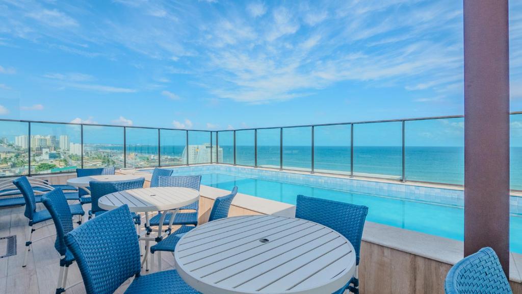 Stúdio com Wi-Fi próximo do mar com vista incrível, Salvador