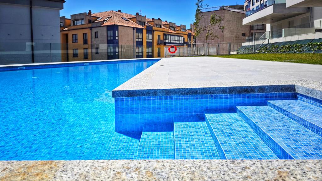 Desconectaengalicia Apartamento Zoo 2 con piscina y vistas al mar a 150 metros de Silgar - 1