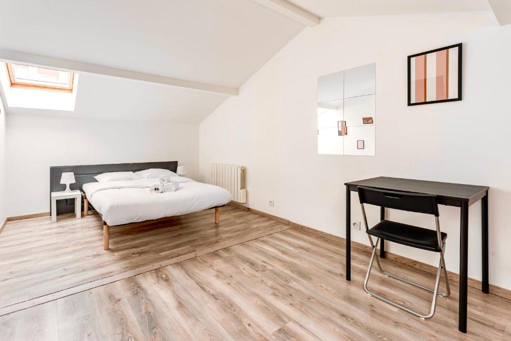 Le Mûrier - Maison de ville avec patio parking - 6 pers - 4
