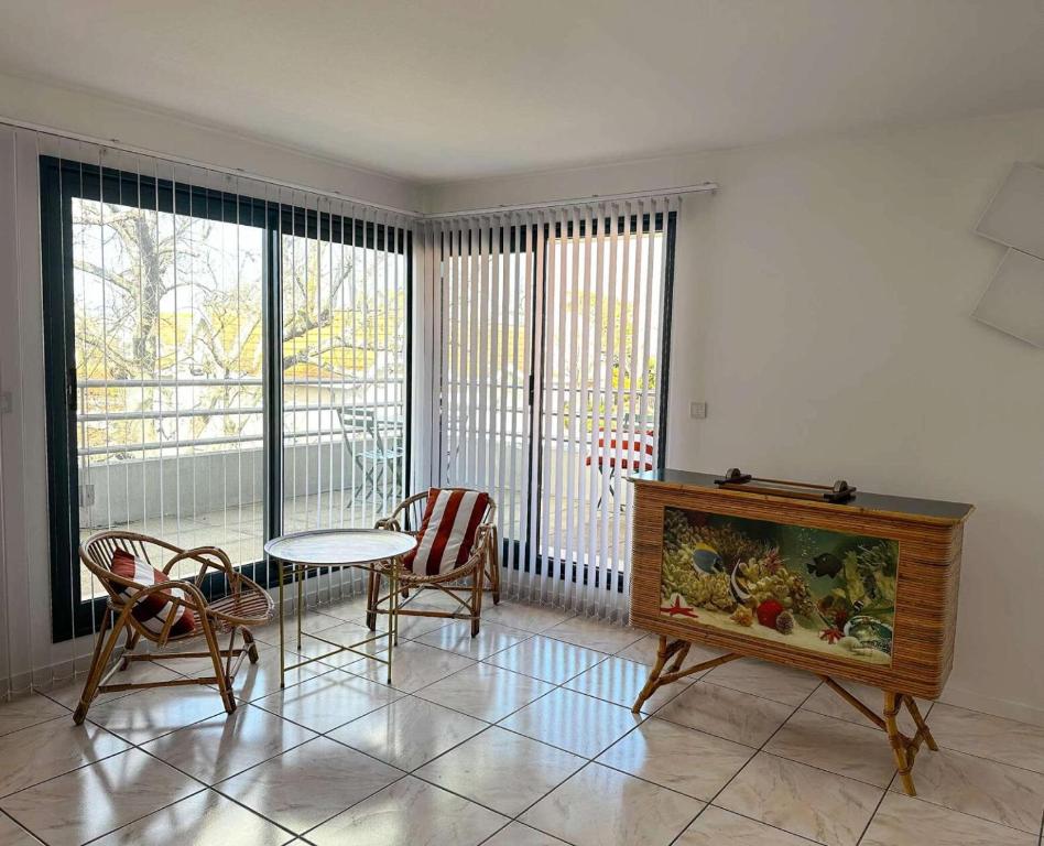 Résidence Louisiane - Arcachon: T3 à deux pas de la plage avec spacieuse terrasse MAE-5221 - 5