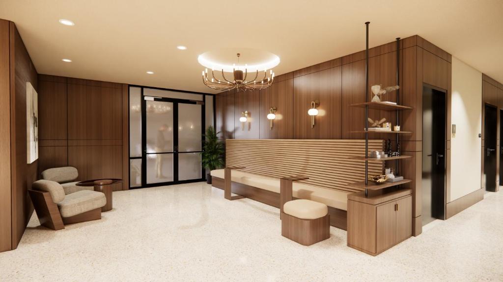 Kins Hotel 주변 레스토랑 거리 모습