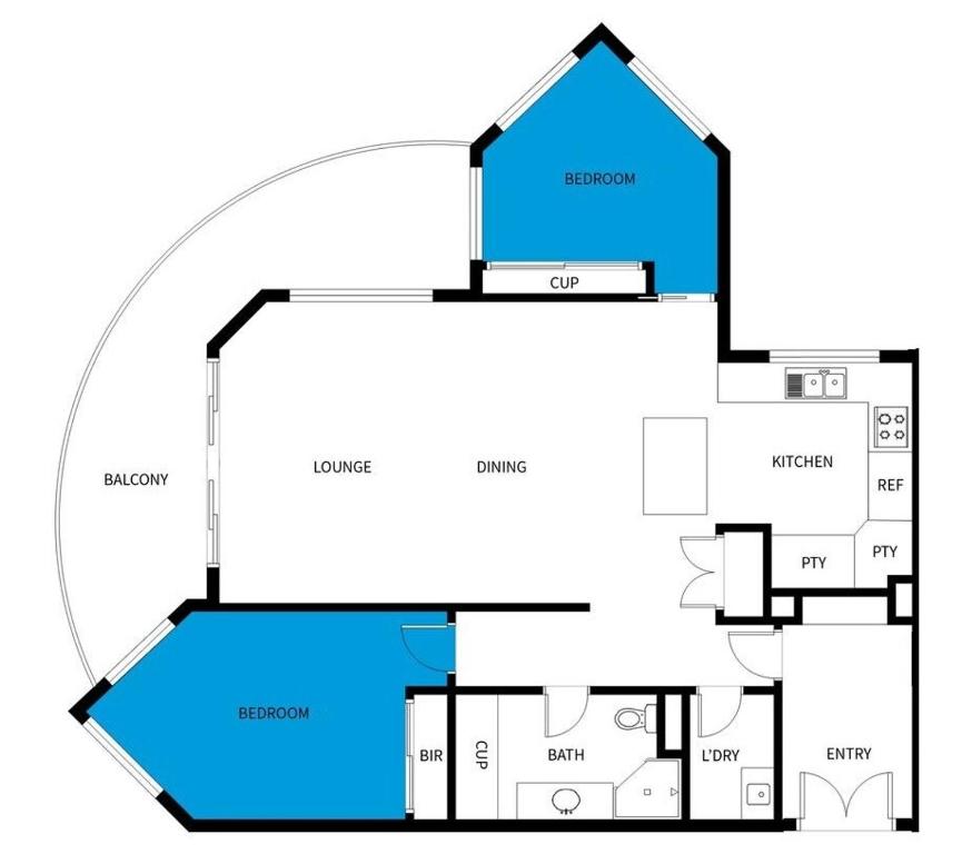 間取り図（客室）