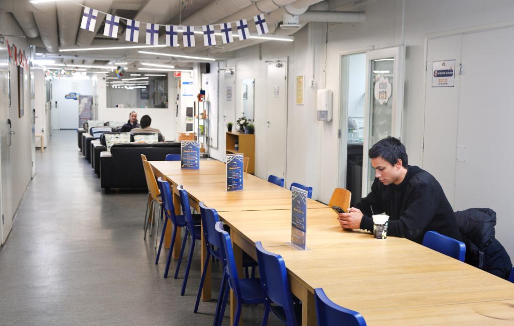 Shared lounge/TV area