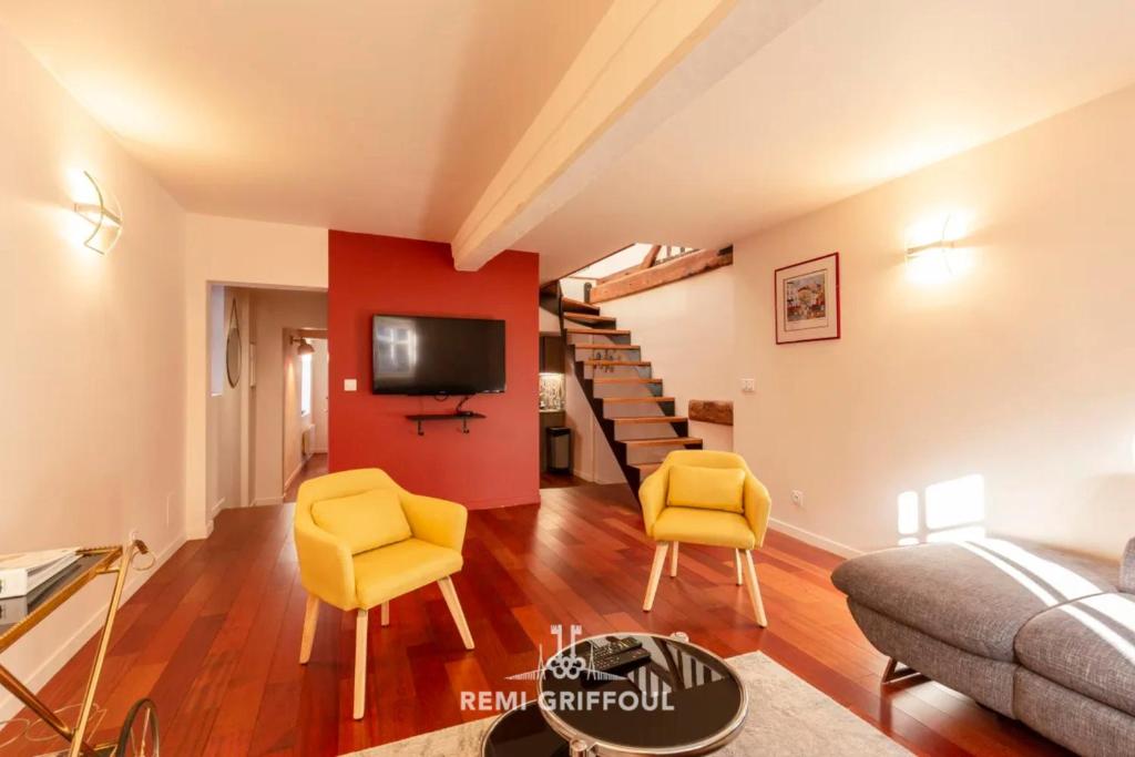 Le Rêve d'Alice Charming Duplex 80 m 4 people Heart of Honfleur - 1