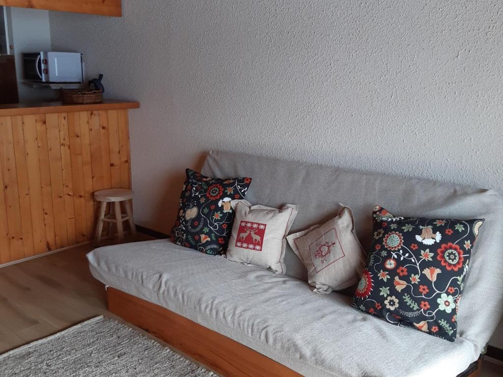 Studio Mezzanine 4 Pers, Parking, Près Centre Châtel - FR-1-676-213, Châtel