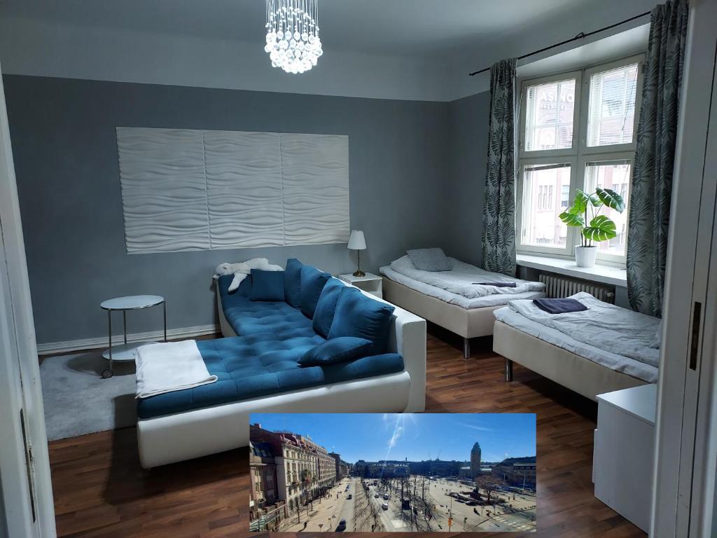 Cozy, gorgeous apartment with the most beautiful views of the city center, Helsinky