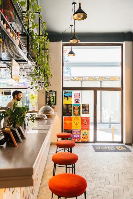 アテネ ハブ ホステル (Athens Hub Hostel) ラウンジ