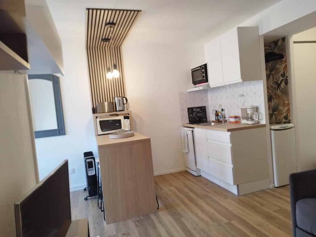 Les Palmiers Appartement 4 personnes 50m De La Plage Parking - 5