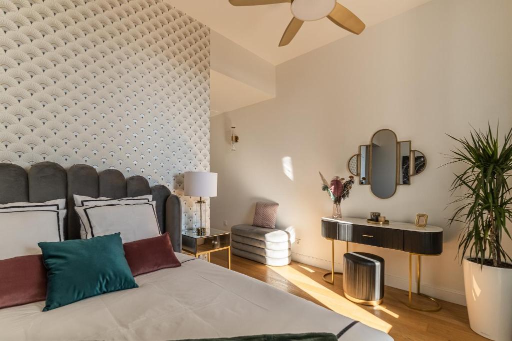 The Gatsby room - 50m des halles - Climatisation - Navette grands buffets - 3