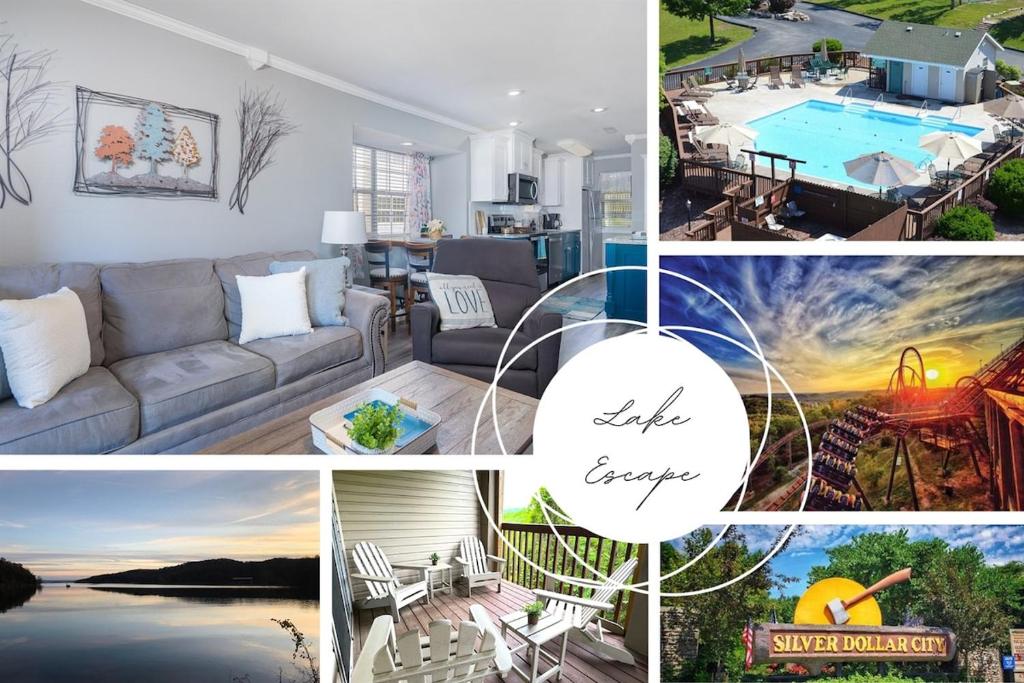 The Cove 13-4 By SDC, Big Deck, Pool, Hot Tub, By Lake , No Stairs, Branson