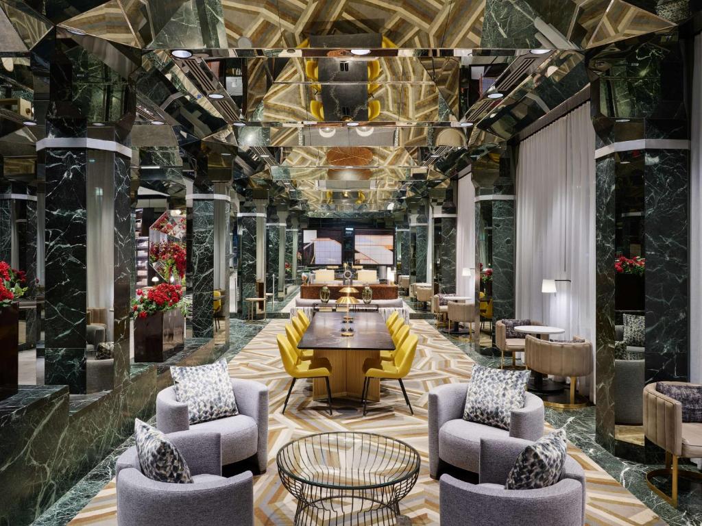 뉴욕 호텔 객실 전경