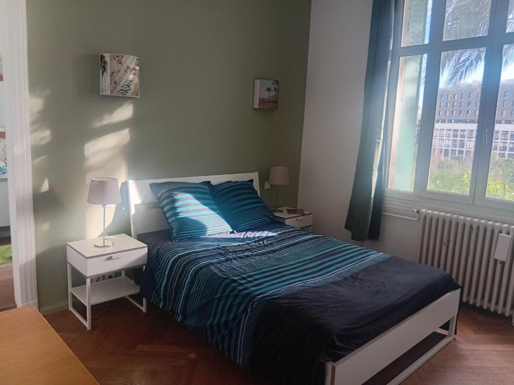 Villa Palma, grande chambre indépendante avec sdb et kitchenette dans maison de charme en centre ville - 3