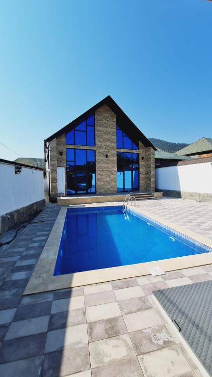 A frame house, Gabala