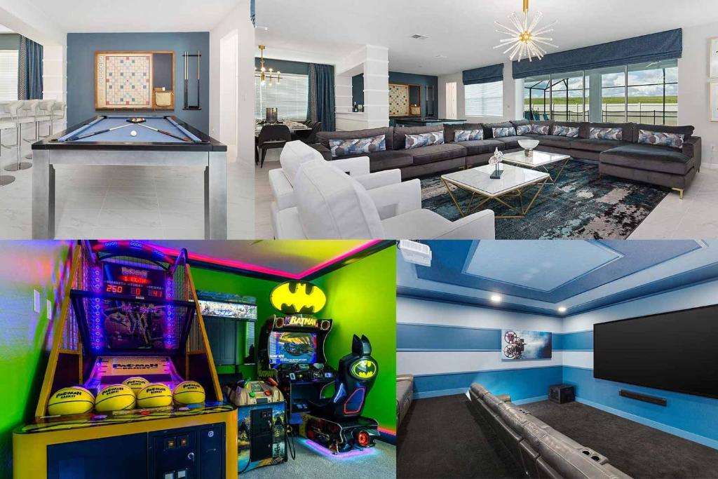 Superhero BR, Arcade, Theater & Pool - Near Disney, Kissimmee