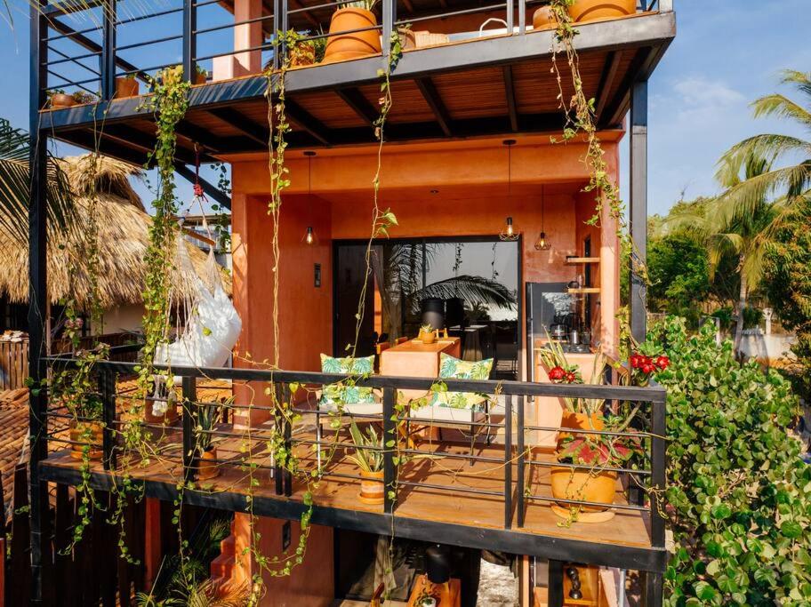 Tranquil Ocean View Haven in La Punta Zicatela, Brisas de Zicatela