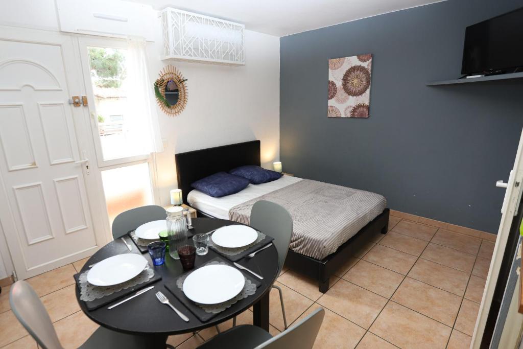 Grand studio 4 50m de la plage pour 4 - 2