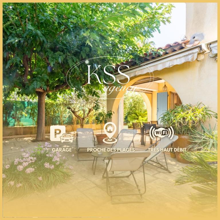 Maison 115m2 - 400 m de la plage - parking, Fréjus