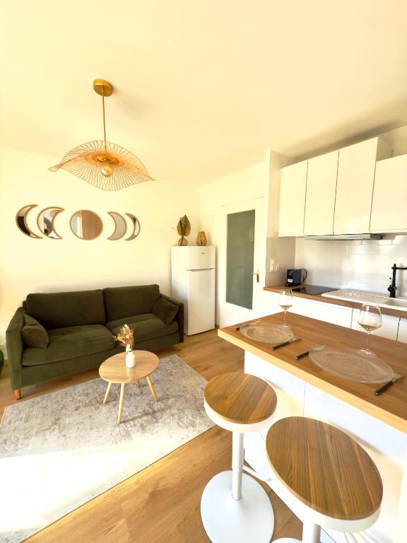 Appartement Cosy 1 chambre pour 2 pers - rénové - terrasse - parking - 3