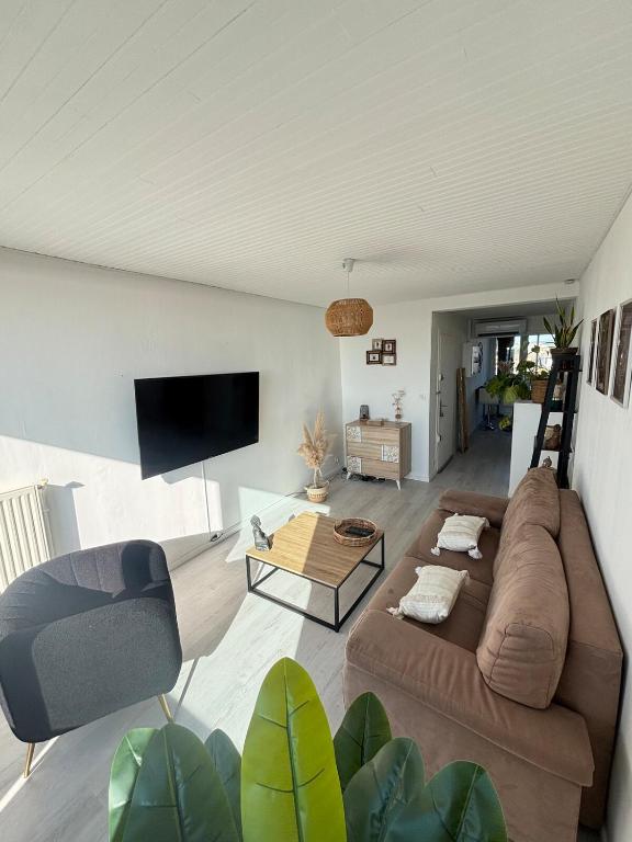 Grand T2 cosy et lumineux face à l'étang - 3