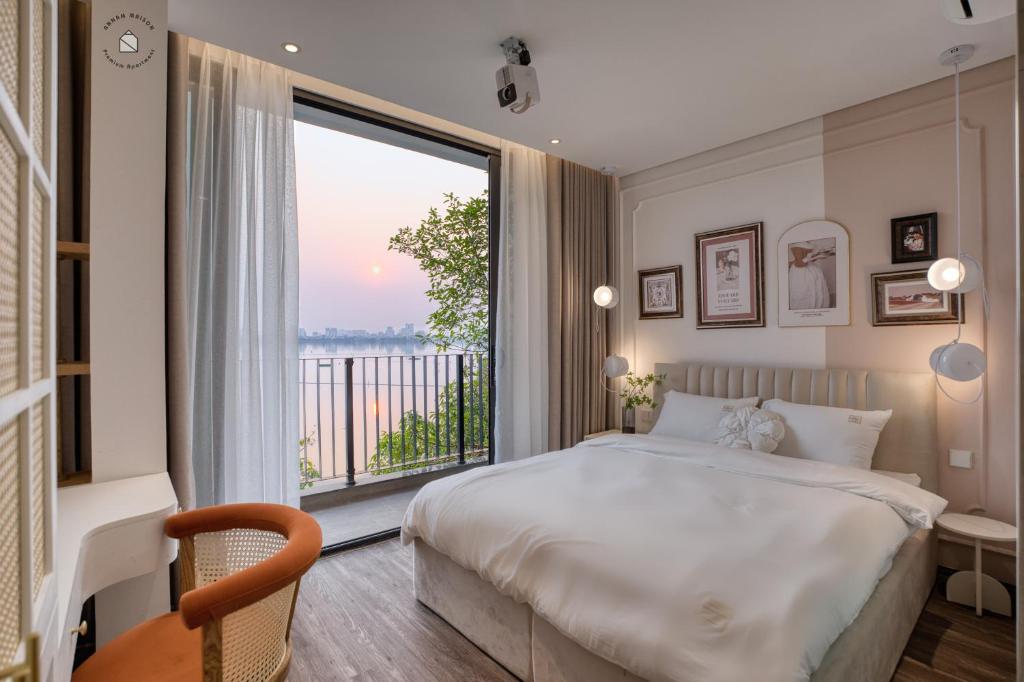 Annam Premium - Amazing Lakeview & Balcony - WestLake