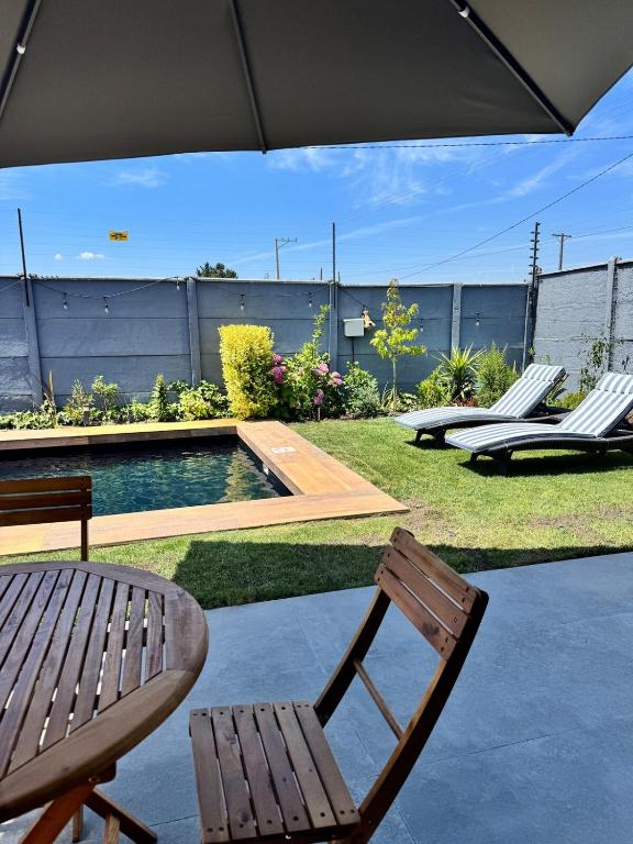 Moderna casa con piscina e internet de alta velocidad en Talca - 5