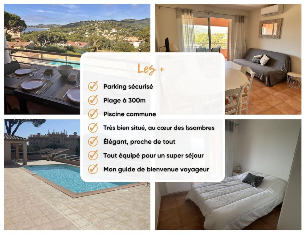 Appt 2 étoiles - parking - clim - piscine - mer à 300m - 2