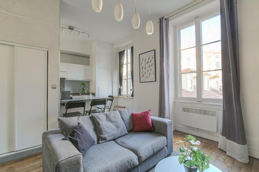 Joli studio fonctionnel, 2 personnes, Charpennes - 4