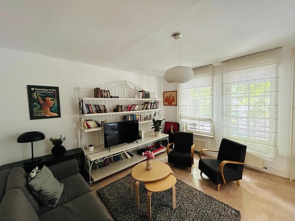 A spacious and stylish apartment, Dorćol, Bělehrad