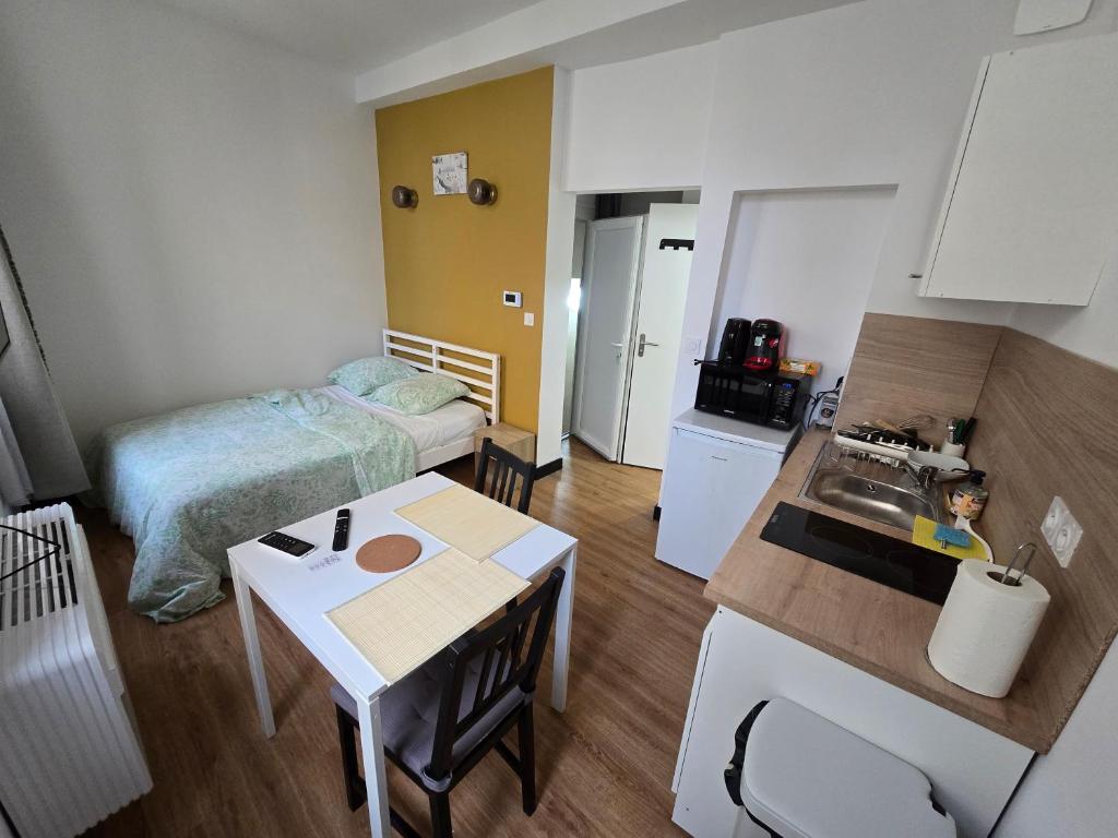 E1 - Charmant studio en intramuros, rénové climatisé - 1