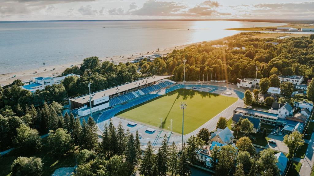 Exterior view, Parnu Rannastaadioni Hostel in Parnu