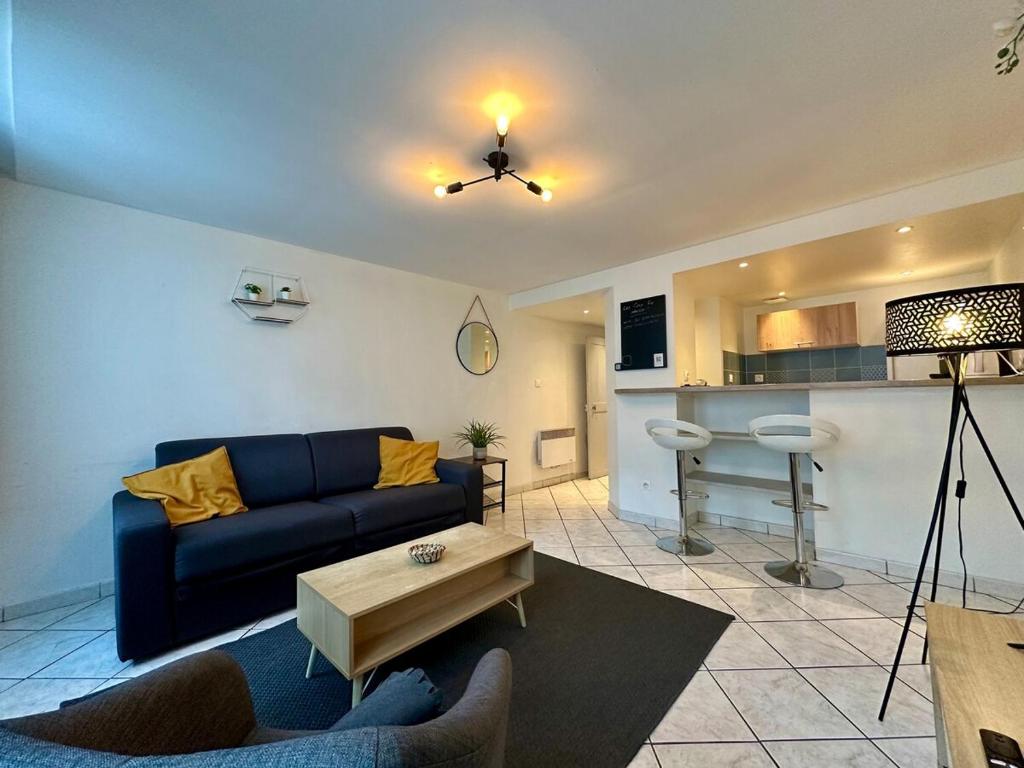 Le Repère - 2 à 4 personnes - Lit King Size - Proche Gare, Nancy