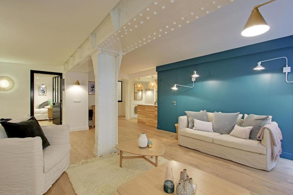 2 appartements en 1 - Superbe logement près du Louvre l 12P - 5