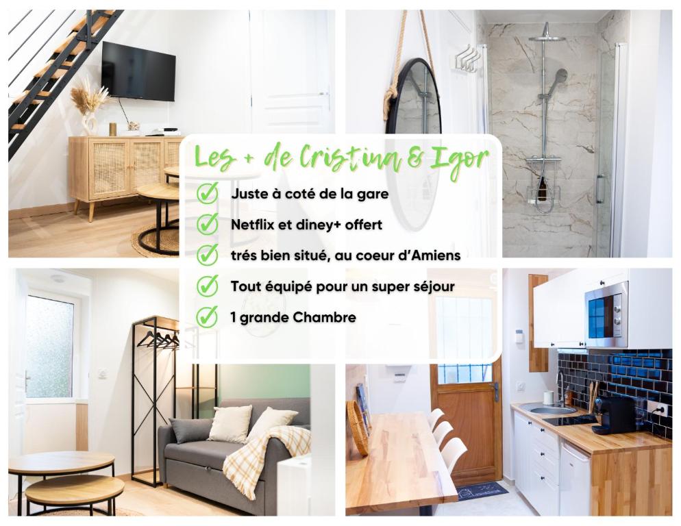 Maison Cosy Centre Gare Amiens - 2