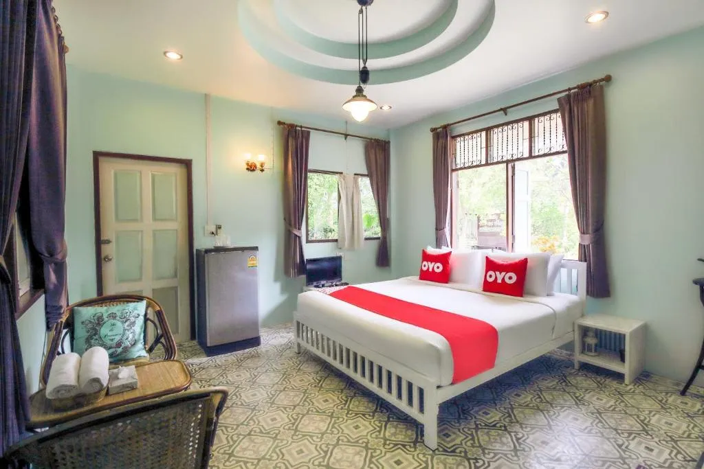 OYO 606 Baan Suansabai Pleanpanmai Resort Amphawa, hotel in Samut Songkhram