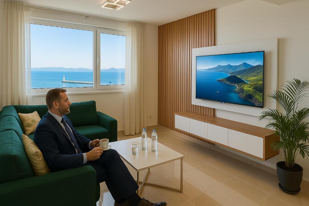 Shared lounge/TV area