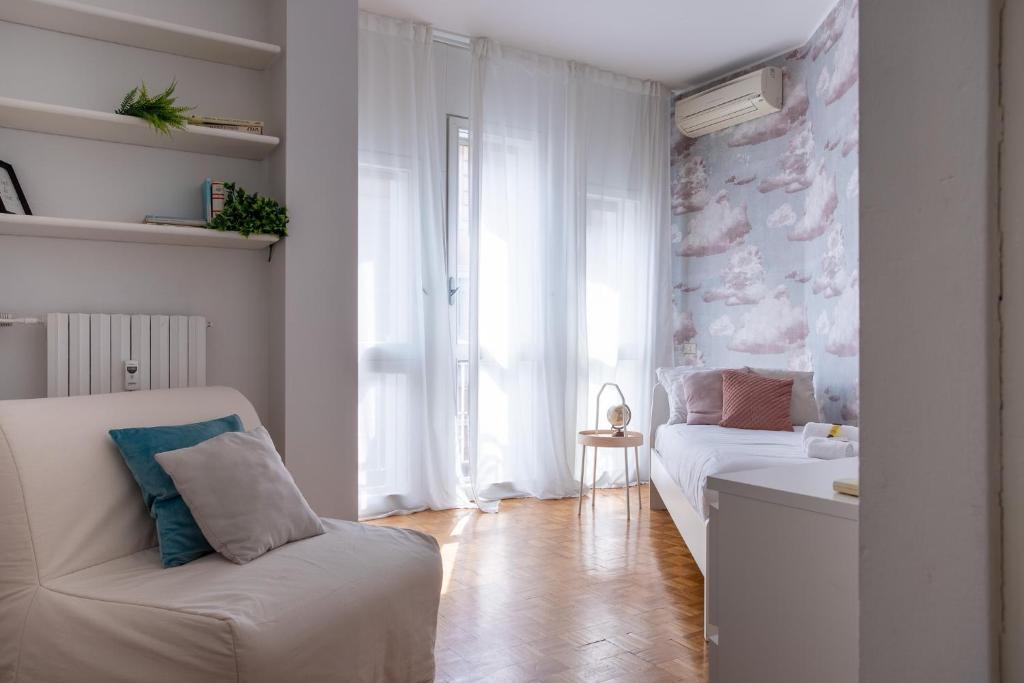 Ampio ed elegante appartamento - 2 camere e 2 bagni - 4