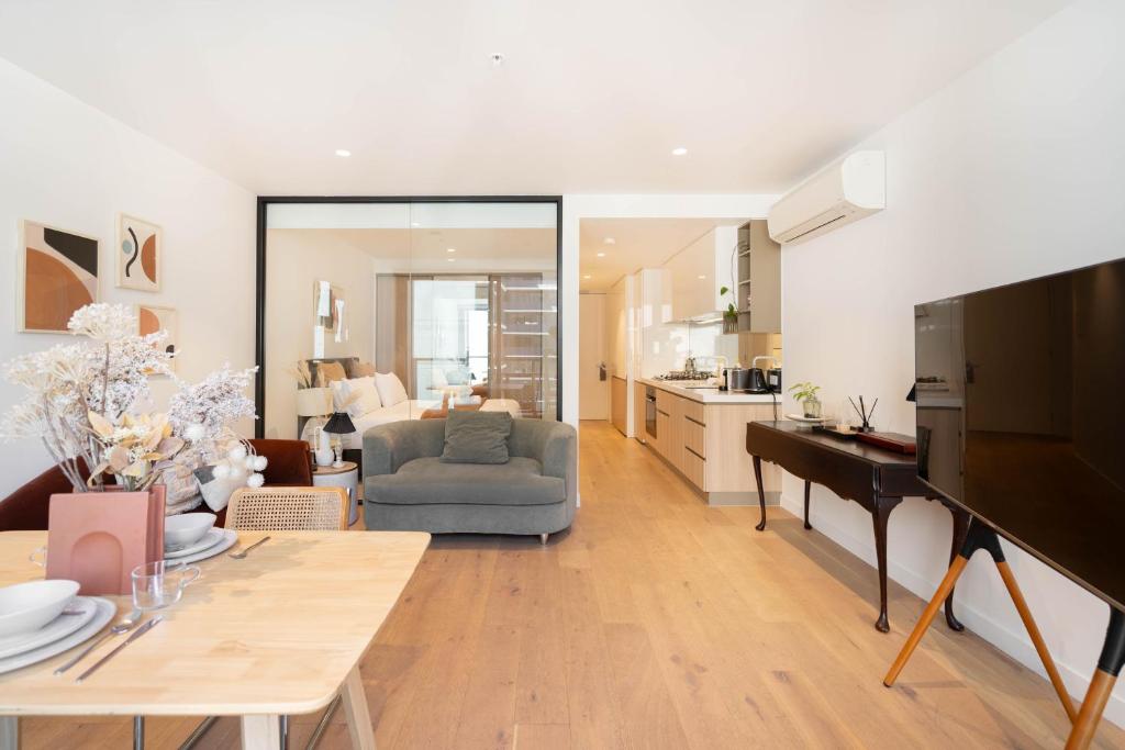 Simplistic Zen 1B Southbank apt FreeParking#BO13, Melbourne