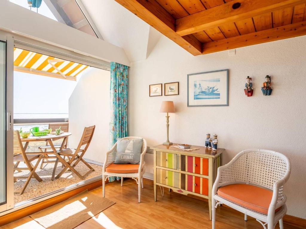 Carnac: Appartement Duplex 2P+Mezzanine, Terrasse Vue Mer - FR-1-477-114 - 3