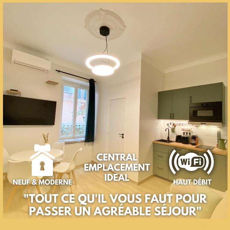 Appartements neuf - Frontière de Monaco - clim - WIFI - 4