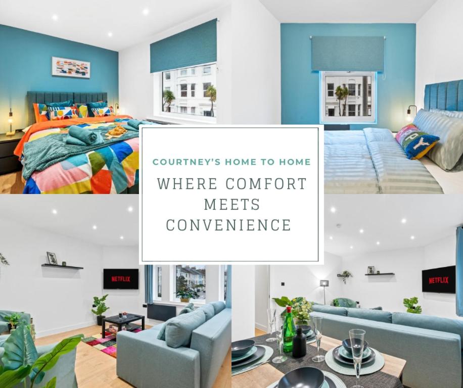 Modern Flat by Train St & Must-See Sights, Brighton and Hove